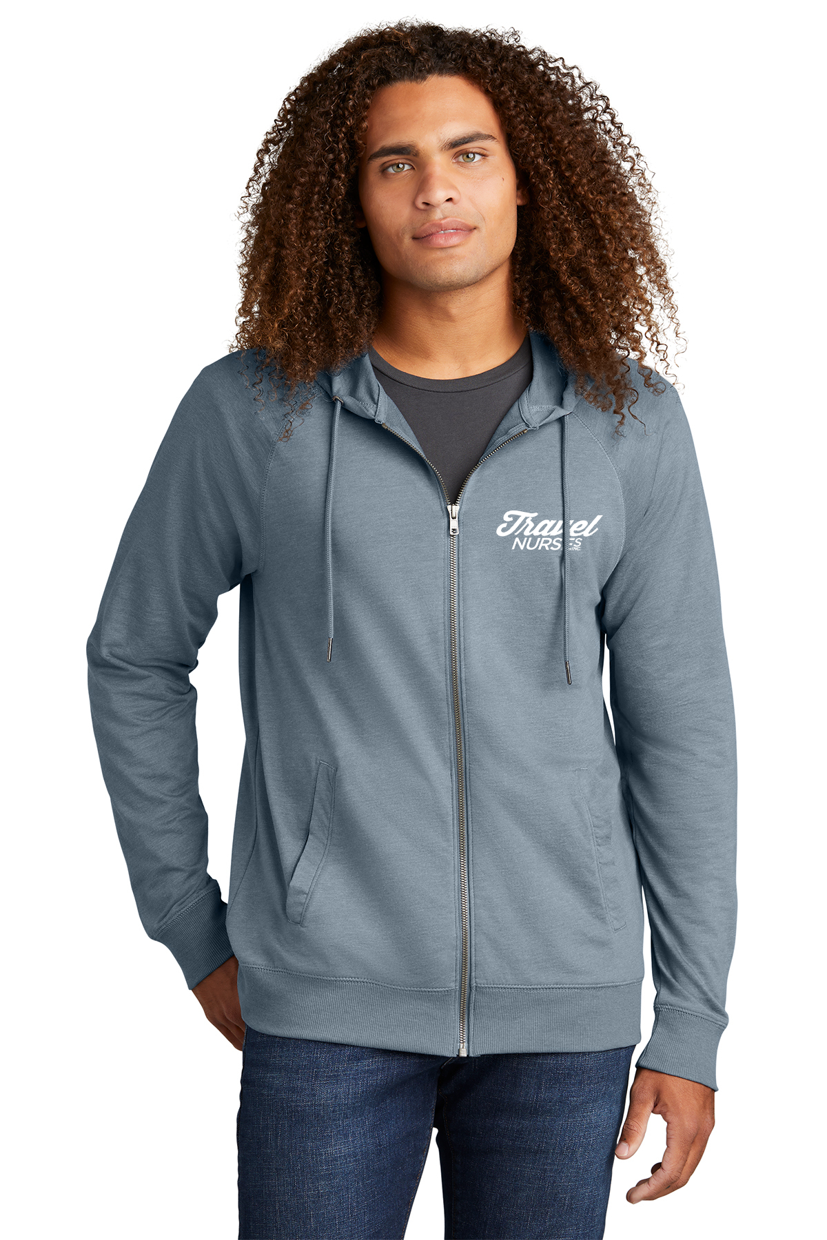 District® Men's Featherweight French Terry™ Full-Zip Hoodie